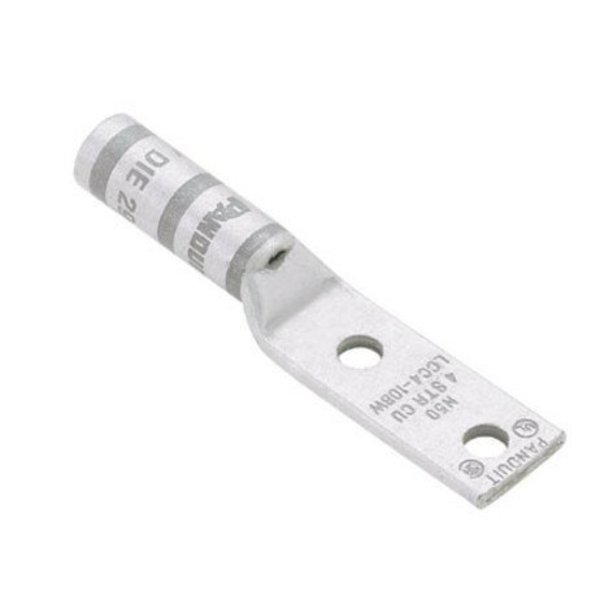 Panduit Lug Compression Connector, No.6 AWG LCCX6-14A-L